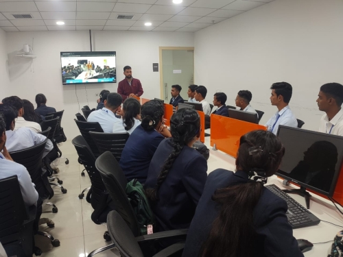 Industrial Visit of Deptt. of Computer Science students to Space Window Pvt. Ltd. Mohali