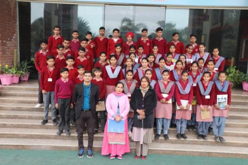 Students Visit of GSSS Geoli and GSSS Khanpur Jattan in the Institute